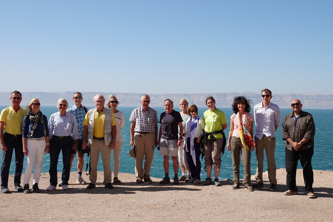 Gruppenbild in Jordanien