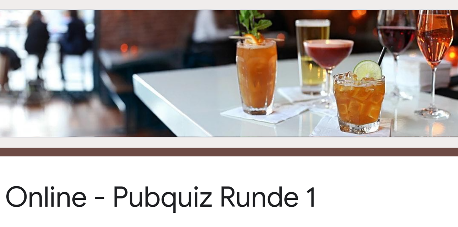 Pubquiz